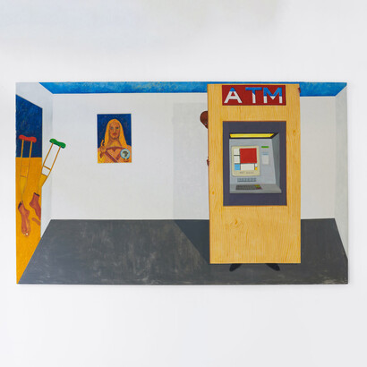 Richard Mudariki, Art Fair Booth, 2019