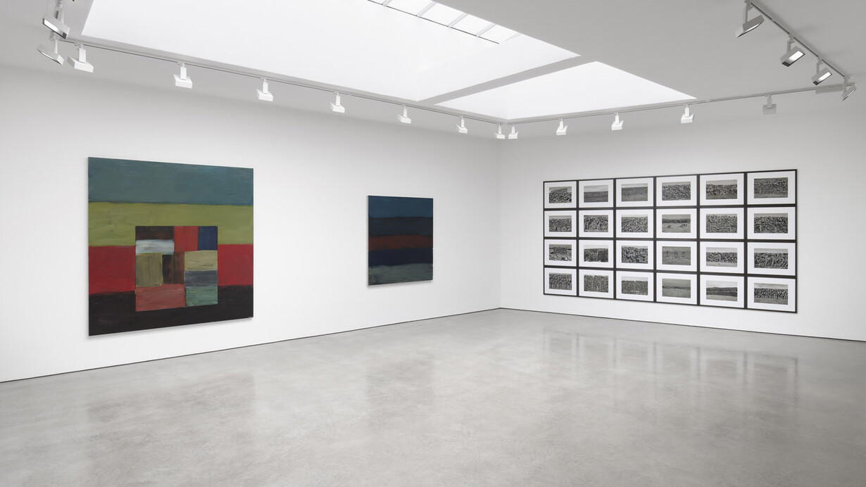 Sean Scully, The nature of art, exhibition view. Courtesy of Lisson Gallery 