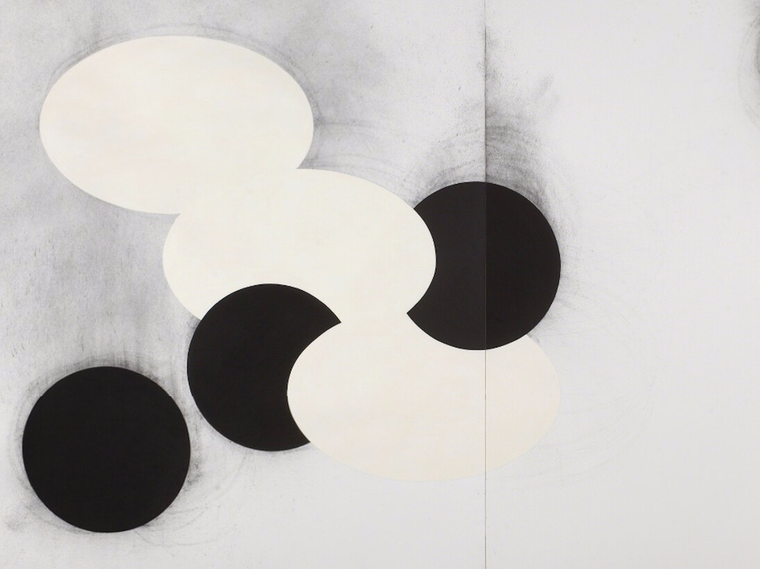 Nigel Hall, Drawing 1702, 2016. Courtesy of Annely Juda Fine Art