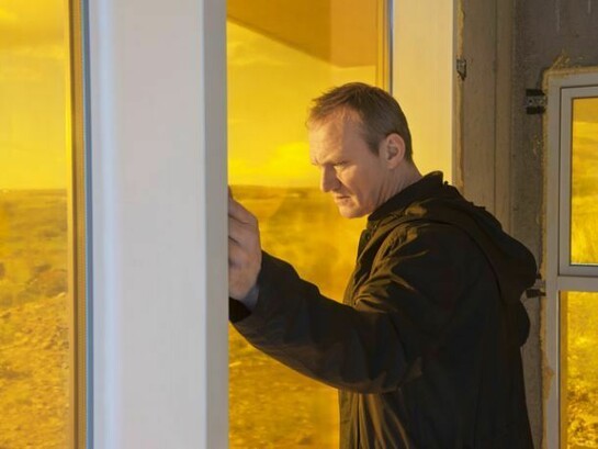 Isaac Julien, Sunrise / Icarus (Playtime), 2013, Endura Ultra Photograph, 160 x 240 cm, 63 x 94 1/2 in, Edition of 6 plus 1 AP, Courtesy the Artist, Victoria Miro, London & Metro Pictures, New York. © Isaac Julien