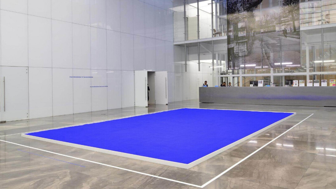 Yves Klein. Courtesy of Museo Amparo