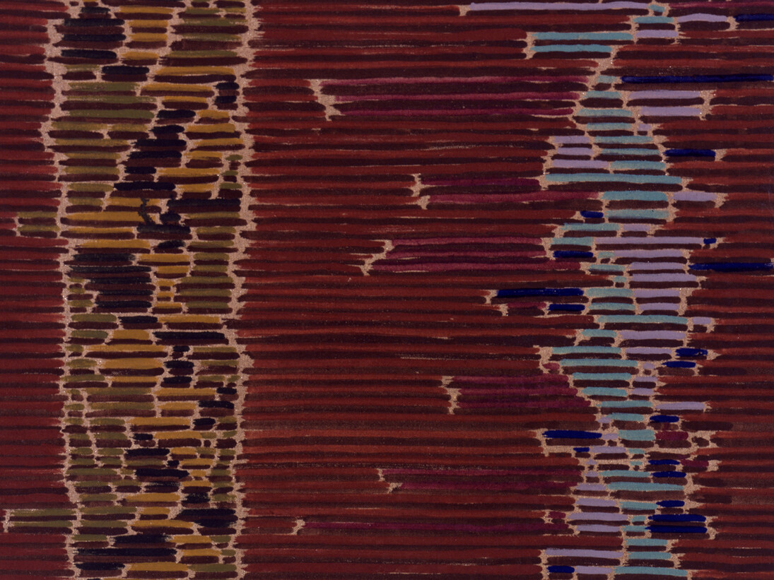 Alan Gussow (1931-1997), Two Paths, 1975, Oil on canvas, 22 x 24 inches, Courtesy of Driscoll Babcock Galleries
