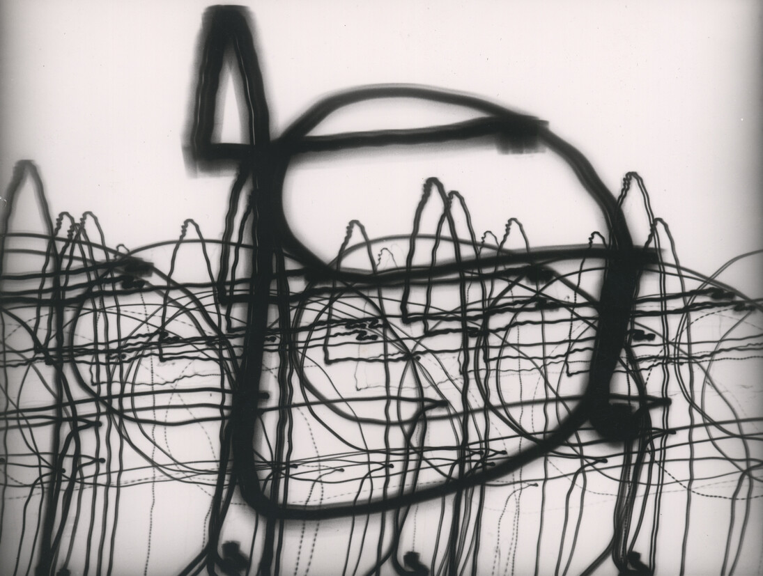 Otto Steinert, Luminogramm, 1952, 38,9x54,2cm