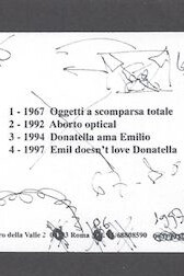 Emilio Prini. Courtesy of Osart Gallery