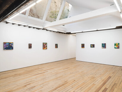 Anna Jung Seo, Love stories, exhibition view. Courtesy of Rachel Uffner Gallery