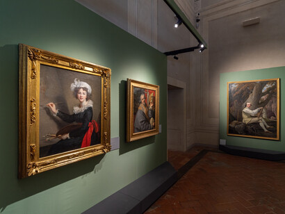 Firenze e l’Europa. Arti del settecento agli uffizi, vista della mostra. Per gentile concessione Gallerie degli Uffizi