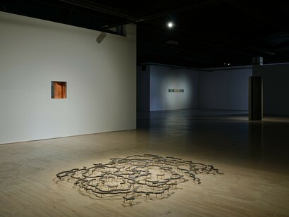 Sonya Lacey, Eveningness, exhibition view. Courtesy of Whangārei Art Museum