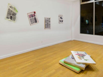 Selections by Larry Ossei-Mensah, Exhibition view. Courtesy of Elizabeth Dee