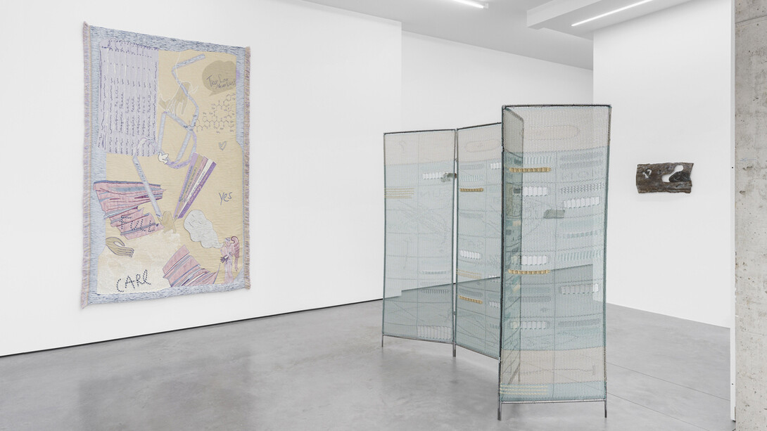 Stéphanie Baechler, Add time, vue de l'exposition. Avec l'aimable autorisation de la Galerie Whitehouse