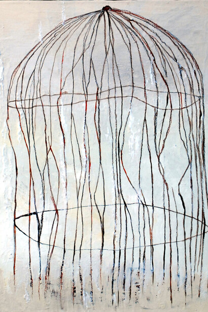 Lapo Gargani. "Piccolo Spazio", 60x80 cm