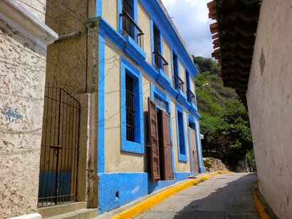 La Guaira, Venezuela. Calles de la ciudad