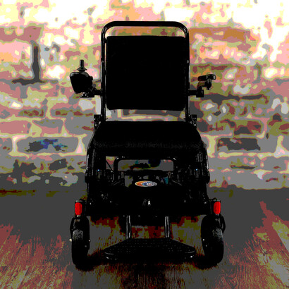 Silla de ruedas plegable