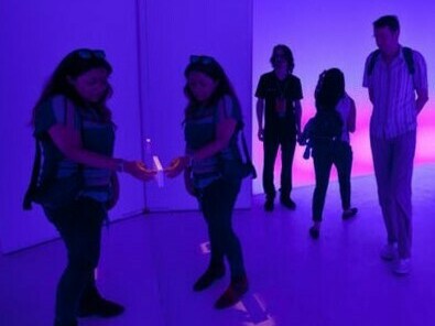 Workshop Colour + Light = Emotion, Espacio SIMON 100