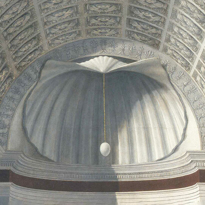 Piero della Francesca, Pala di Brera, particolare