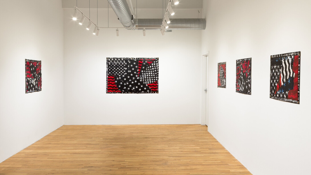 Mark Thomas Gibson, Reconstruction, exhibition view. Courtesy of Fleisher/Ollman