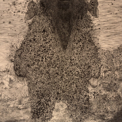 A Surrealist Collage. Courtesy of Antonine Catzéflis Gallery
