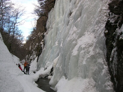 Cascada de hielo de Haruwen