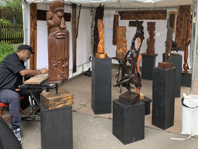 57th Street Art Fair, past exhibition, exhibition view. Courtesy of 57th Street Art Fair