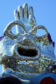 Giardino dei Tarocchi - Il mago