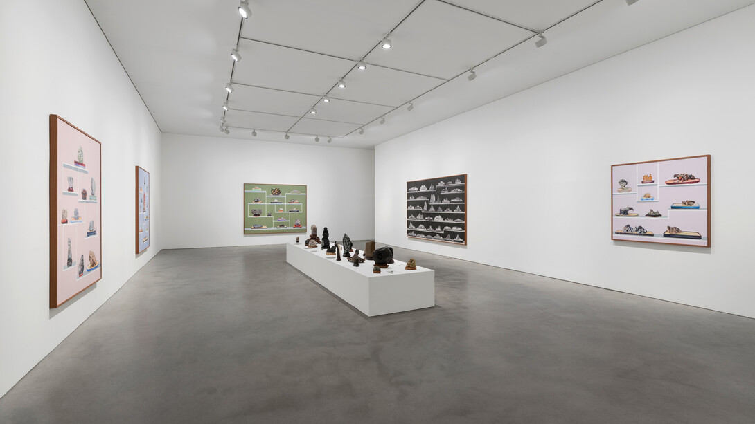 Gala Porras-Kim, Conditions for holding a natural form, exhibition view. Courtesy of Kukje Gallery