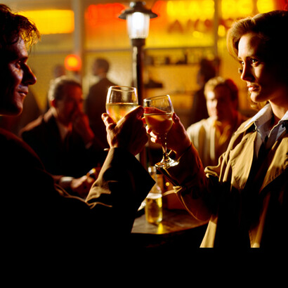 Nachgemachte Umgebung der Bar aus dem Film „Barfly” 