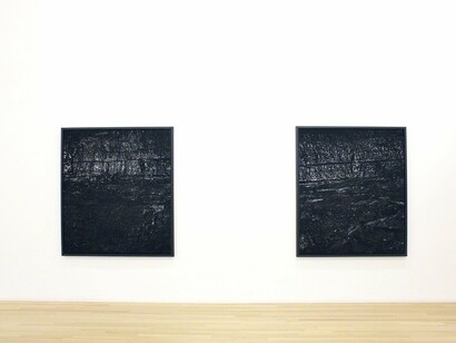 Coal Seam Redux, Exhibition view. Courtesy of Peter Blum Gallery