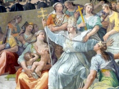 Otro cantar, del que sí debe ocuparse este eclesiástico, es el de reconciliar consigo mismos y con la elevada institución a la que representa, a tantos españoles como han sido objeto de abusos y atropellos por parte de la misma, a saber: sevicias sexuales en sacristías y seminarios, palizas en reformatorios, robo de bebés durante la larga noche del franquismo y parte de nuestra democracia, así como inmatriculaciones de bienes inmuebles cuyo registro no queda claro o está en entredicho. Pasquale Cati (1550–1620) "Concilio deTrento", pintura.1588. Santa María en Trastevere, Roma, Italia