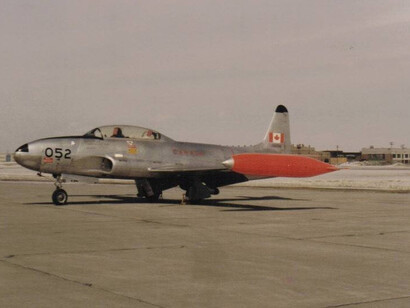 Canadair T-33 #441. Courtesy of Jet Aircraft Museum
