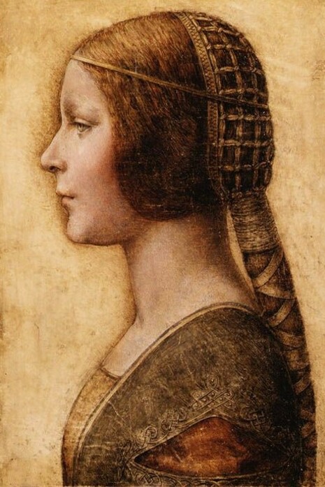 Leonardo Da Vinci, Bianca Sforza, 1495 ca., collezione privata