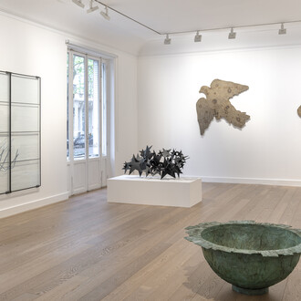 Kiki Smith, Flight, vue de l'exposition. Avec l'aimable autorisation de la Galerie Lelong