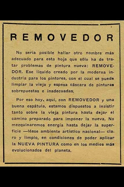 Removedor. Courtesy of Museo Torres García