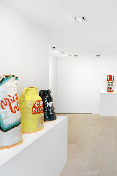 Fire and Clay. Courtesy of Gagosian