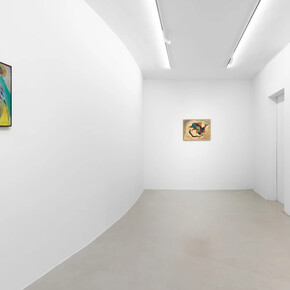 Alvaro Barrington e Chico da Silva, vista da exposição. Cortesia de Mendes Wood DM