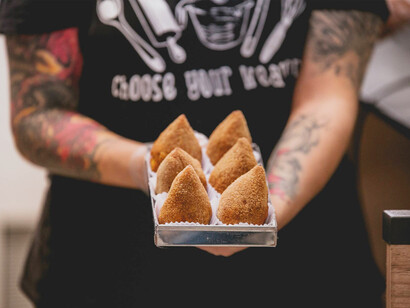 Coxinha de Jaca dos chefs Celso Fortes e Michele Rodrigues foi eleita a melhor do gênero pela Sociedade Vegetariana Brasileira