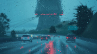 Simon Stålenhag, ilustración de la serie "The Electric State" (2017)