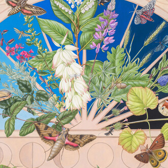 Erin E. Hunter, Emergence (detail), 2023. Courtesy of Andra Norris Gallery