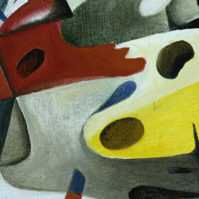 Georg Meistermann (1911–1990), Luftkampf, 1952