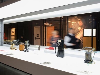 Historia de las Telecomunicaciones. Courtesy of Espacio Fundación Telefónica