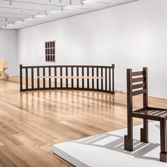 Scott Burton, Shape shift, exhibition view. Courtesy of Pulitzer Arts Foundation