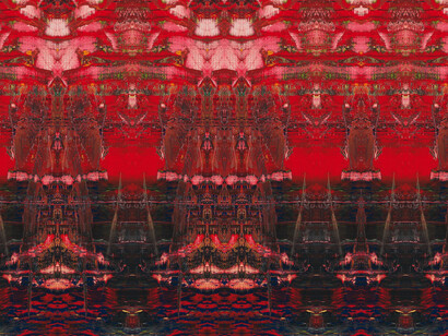 Gerhard Richter, Moving picture (946-3) Kyoto version, 2019–24 (still). Courtesy of Gagosian