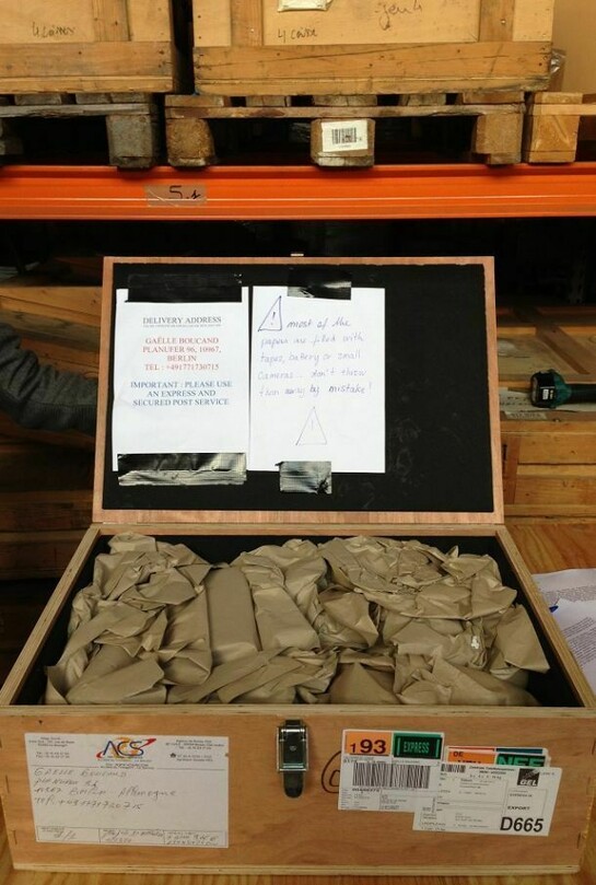 Gaelle Boucand, Boite en valise