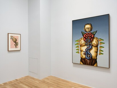 Robert Lostutter, exhibition view. Courtesy of Derek Eller Gallery