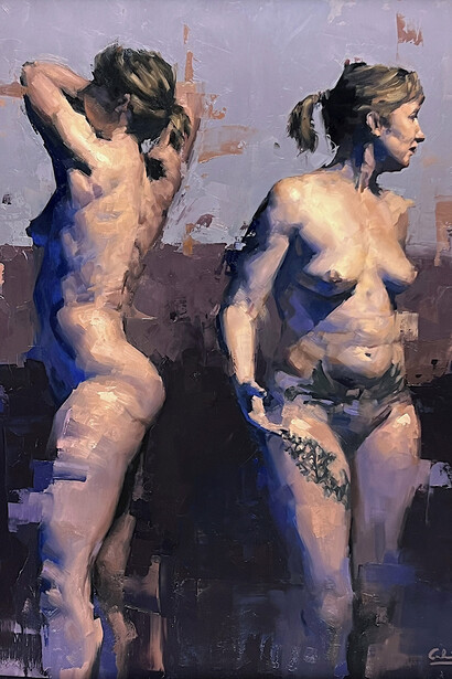 Calvin Lai, Inner speech (detail), 2024. Courtesy of Abend Gallery