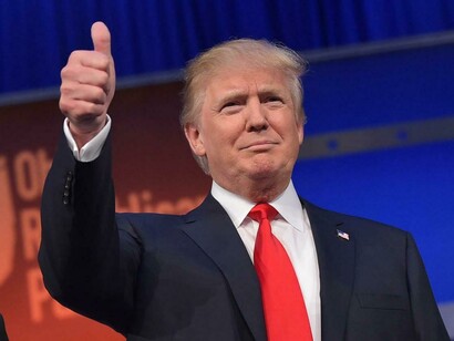 El candidato republicano Donald Trump