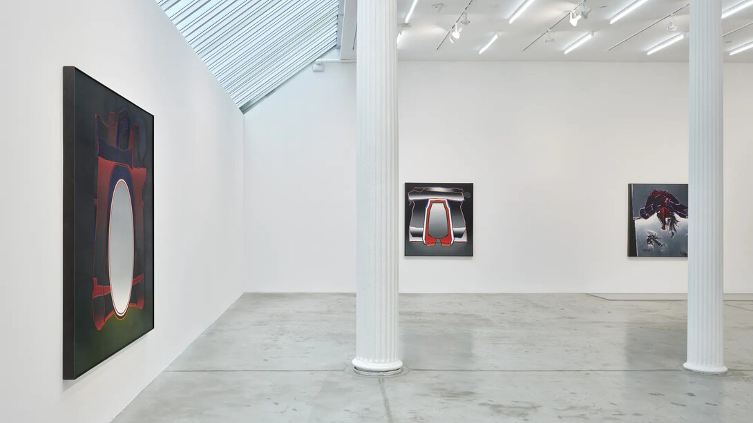 Deborah Remington, Mirrors, exhibition view. Courtesy of Bortolami Gallery