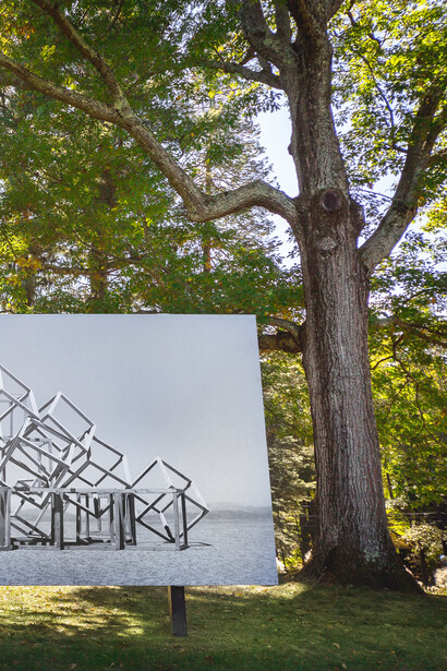 Noémie Goudal, Telluris. Courtesy of DeCordova Sculpture Park and Museum