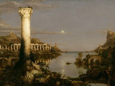 Cole Thomas The Course of Empire Desolation 1836