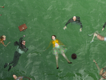 Alex Prager, 3:14pm, Pacific Ocean (detail), 2012, Archival pigment print, Courtesy the artist and Lehmann
Maupin, New York and Hong Kong