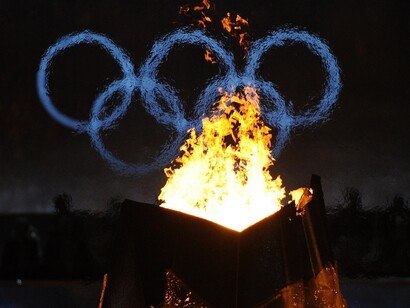 Chama olímpica em Londres 2012