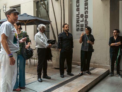 Simulacro de lo imposible, vista de exhibición. Cortesía del Museo de Antioquia